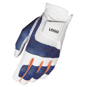 Venta al por mayor Guantes de golf transpirables Guantes de golf de la mejor calidad Guantes de golf de piel de oveja con logotipo personalizado para hombres y mujeres - Product Image 4