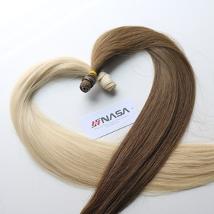 Extensions de cheveux humains vierges vietnamiens soyeux, qualité usine, 100g, lisses brésiliennes, Genius Weft Super Double Drawn, avec bande adhésive, 55 cm - Product Image 6