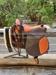 ชุดอานม้าม้าทนทานดีไซน์ล่าสุดผลิตจากหนังสังเคราะห์คุณภาพสูงในอินเดีย - Product Image 4