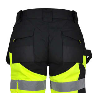 Short de travail sur mesure vêtements de travail à séchage rapide haute visibilité avec fonction réfléchissante imperméable coupe-vent pantalon cargo de sécurité Shorts - Product Image 5