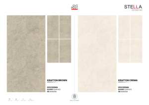 Carreaux de mur et de sol en porcelaine contemporains 600x1200 mm, texture de pierre lisse, solution d'intérieur de luxe - Product Image 5