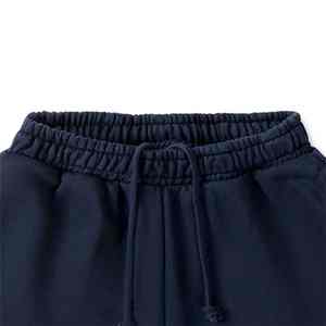 Pantalon de jogging décontracté pour homme en molleton respirant avec logo personnalisé, taille élastique, coupe droite, ajustement régulier - Product Image 6