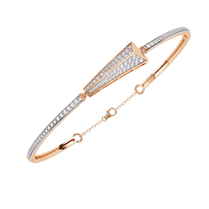 Pulsera de Oro de 18K Adornada con Fabulosos Diamantes Cultivados en Laboratorio - Product Image 2