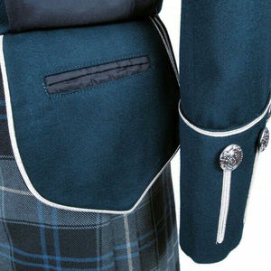 เสื้อแจ็คเก็ตดับเบิ้ลท์ 100% ทำจากขนสัตว์ ปักมือ เสื้อแจ็คเก็ตดับเบิ้ลท์แบบซอฟต์เชลล์ เสื้อโค้ทกันหนาว ราคาขายส่ง - Product Image 3