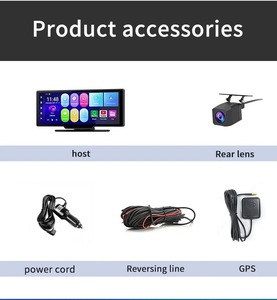 10.26 pollici 4G ADAS Android 13 <span class=keywords><strong>auto</strong></span> DVR GPS navigazione cruscotto fotocamera HD 1080P doppia lente WiFi <span class=keywords><strong>Bluetooth</strong></span> Registrar videoregistratore - Product Image 6