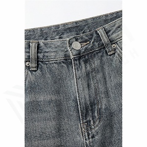 Pantalones Vaqueros de Mezclilla para Hombre 2025, Pantalones Ajustados, Vaqueros Ajustados para Hombre, Venta al por Mayor de Fábrica, Transpirables, Rectos, Servicio OEM - Product Image 4