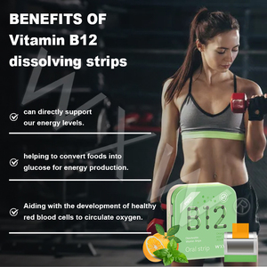 Tiras de Película Sublingual de Vitamina B12 de Alta Calidad, Película Sublingual para una Rápida Absorción - Product Image 5