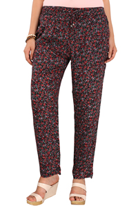 Pantalones de Verano para Mujer, Diseño Personalizado, Estampados, Súper Suaves, Cómodos, Cintura Elástica, Corte Medio, Transpirables, de Secado Rápido, Poliéster - Product Image 4