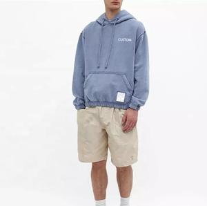 Custom High Quality Wholesale Plain <b>Blanket</b> Acid Wash <b>Hoodie</b> - Product Image 3