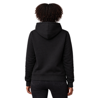 Sweat à capuche noir Soror pour femme, style universitaire grec, rose et vert, vêtement décontracté en polaire pour l'hiver