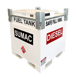 Réservoir de carburant à double paroi en acier <span class=keywords><strong>au</strong></span> carbone monté sur camion avec compteur et enrouleur de tuyau pour le ravitaillement sur site - Product Image 5
