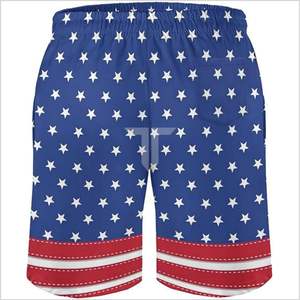 Pantalones cortos transpirables de verano para hombre, talla 38, de secado rápido, con bolsillos, patrón sólido, pantalones de natación para la playa - Product Image 4