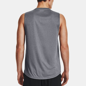 Men's Casual <b>Workout</b> <b>Tank</b> <b>Top</b> Quick Dry Mesh Sports Sleeveless Breathable Knitted Design OEM Service Custom Design - Product Image 3
