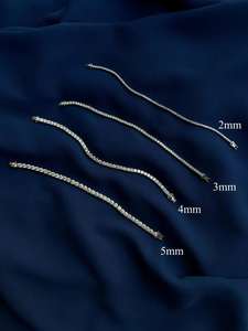 สร้อยข้อมือลูกปัดหินธรรมชาติสำหรับผู้ชายผู้หญิงสร้อยข้อมือยืดสำหรับทำสมาธิโยคะ - Product Image 3