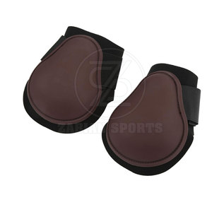 Bottes de boulet réglables pour chevaux avec fermetures à crochet et boucle Bottes de boulet solides pour chevaux avec protection contre les chocs - Product Image 1