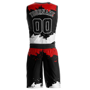 Tenues de sport en tissu polyester à séchage rapide, uniformes de basketball, vêtements de sport d'extérieur, uniforme de basketball personnalisé pour jeunes à prix avantageux - Product Image 3
