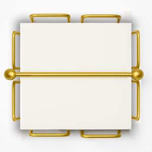 Porta Servilletas Metálico de Primera Calidad para Mesa de Comedor y Cocina, Soporte para Servilletas para Hogar, Oficina y Restaurante - Product Image 3