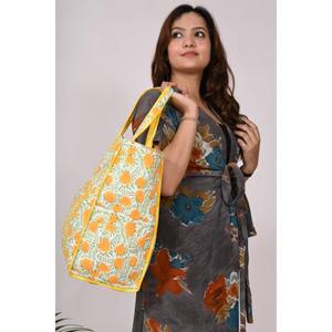 Sac fourre-tout ouvert matelassé à imprimé floral bohème, sac à bandoulière élégant pour femmes, voyages d'hiver et d'été, travail et sorties décontractées - Product Image 3