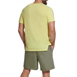 Shorts décontractés pour hommes, coupe classique, cordon de serrage, taille mi-haute, satin uni, couleur unie, été, imperméables, taille élastique, poches, shorts de jogging - Product Image 3