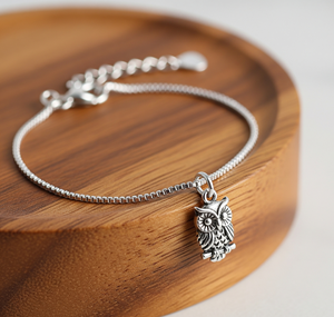 Pulsera de Plata de Ley 925 chapada en rodio, colgante de mariposa de estilo bohemio, pulsera minimalista para uso diario para mujer - Product Image 2