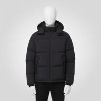 Chaqueta Bomber de Invierno para Hombre, Talla Grande, con Capucha, Relleno de Algodón, Impermeable, Transpirable, Bordada, Personalizada OEM, Alta Calidad, 2023