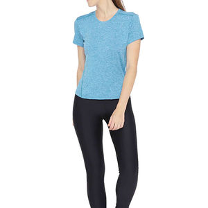 Gran oferta de camisetas con cuello en V para mujer con logotipo personalizado, diseño de moda ecológico, su propio logotipo, camisetas para mujer - Product Image 4