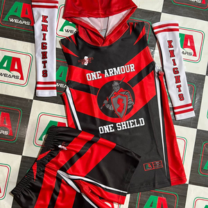 ชุดกีฬาฟุตบอลของผู้ชายแบบปรับแต่งได้เสื้อยืดธรรมดาเสื้อเจอร์ซีย์บรรจุอากาศแบบระเหิดสไตล์ทะเล - Product Image 1