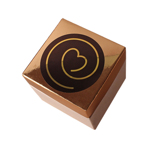 สติกเกอร์รอยจูบสีทองเมทัลลิกแบบกำหนดเองสำหรับตกแต่งบรรจุภัณฑ์เทียนและติดฉลากยี่ห้อ - Product Image 1