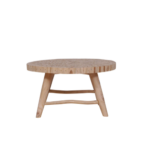Table basse en teck, bois naturel durable, pièce maîtresse élégante et artisanale pour les espaces de vie modernes - Product Image 3