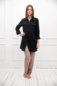 Nueva llegada retro Lilan up Slim vestido de mujer - Product Image 4
