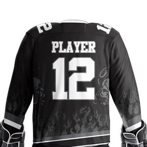 US Hommes Sport Hockey Jersey Haute Qualité Hockey Sur Glace Porter En Gros Personnalisé Pas Cher Sportswear Hockey Jersey - Product Image 6