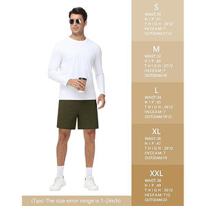 Daily Wear Solid Casual Men's Shorts Warm Brushed Fabric Comfort Fit <b>Elastic</b> <b>Waistband</b> Lightweight Durable Waterproof - Product Image 5