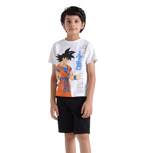 Trendy Comfortable Kids Boys T Shirt Soft Cotton Casual Wear Stylish Summer Daily Wear <b>Top</b> for Boys - Product Image 1