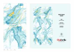 Carreaux de sol et de mur en porcelaine sans fin dorés 600x1200, aspect pierre de qualité supérieure - Product Image 3