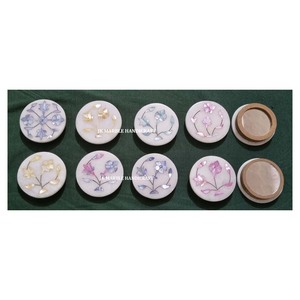 Espejo Hermoso Hecho a Mano de Nácar y Mármol para Regalo, Precio de Mayoreo Disponible - Product Image 4