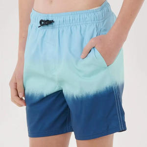 Shorts de surf pour hommes avec logo personnalisé, 100% polyester, cordon de serrage, tricot de toile, séchage rapide, vente en gros, shorts de plage, shorts de sport - Product Image 4