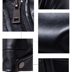 แจ็คเก็ตหนังผู้ชายทรงสลิม ดีไซน์สั่งทำพิเศษ ราคาสุดคุ้ม ผลิตภัณฑ์ขายดีประจำฤดูหนาว - Product Image 3
