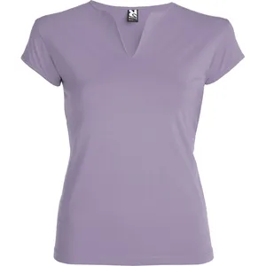 T-Shirt Personalizzata con Scollo a V Belice per Merchandising Promozionale - Product Image 4