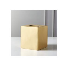 Caja de pañuelos de latón para sala de estar y baño, producto en oferta con producto de venta - Product Image 6