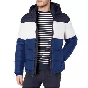Chaquetas de hombre cálidas con logotipo personalizado chaquetas de invierno burbuja Puffer prendas de vestir exteriores Puffer chaquetas de hombre - Product Image 1