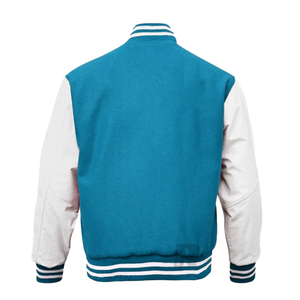 Veste universitaire avec logo brodé sur mesure Vestes de baseball letterman en laine de haute qualité vintage hiver et automne pour hommes - Product Image 2