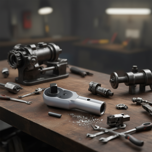 Clé à cliquet réversible Hazet pour clé dynamométrique, outil de haute qualité pour le dimensionnement et le réglage des matériaux de fixation - Product Image 3