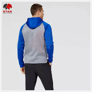 Sudadera con Capucha para Hombre, Diseño de Bloques de Color, Logotipo Personalizado, OEM ODM, Estilo Pullover, Tela Premium, Ropa Casual de Invierno, Venta al Por Mayor - Product Image 2