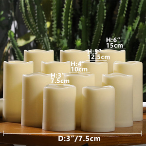 Nến <span class=keywords><strong>LED</strong></span> Ngọn Lửa Thật 3D Nến Điều Khiển Từ Xa Chạy Bằng Pin Điện Tử Cho Gia Đình Phòng Ngủ Tiệc Cưới Lễ Hội - Product Image 4