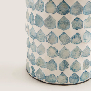 Bougeoir en nacre élégant fabriqué à la main Capiz Shell incrustation Ramadan bougeoir islamique du Vietnam - Product Image 3