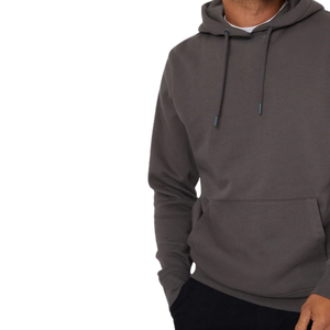 Nouveau sweat à capuche uni pour homme, en coton doux, décontracté, à manches longues, avec poche kangourou, streetwear moderne - Product Image 5