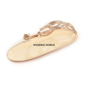 Metal Three Tier <b>Chocolate</b> Tray Premium Quality Handmade <b>Chocolate</b> Platter Customized Size New <b>Chocolate</b> Tray - Product Image 6