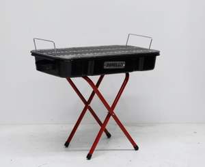 Parrilla de Carbón Portátil Ecológica DORELLO, Estilo Turco Tradicional, Parrilla de Aluminio Fundido para Exteriores, Plegable, para Asar Pavo - Product Image 3