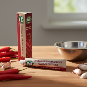 Pasta di Peperoncino Piccante Profumata Gia 80g Confezione da 12 Pezzi - Product Image 3