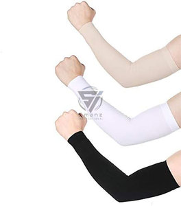 Custom Logo Breathable Unisex Adult Basketball Football <b>Compression</b> Sports <b>Arm</b> <b>Sleeves</b> UV Sun Protection Cycling - Product Image 4